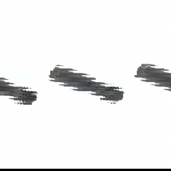 Spiral Point Tap: 5/16-18 UNC, 3 Flutes, Plug Chamfer, 2B Class of Fit, HSS-E Vanadium, Steam Oxide Coated