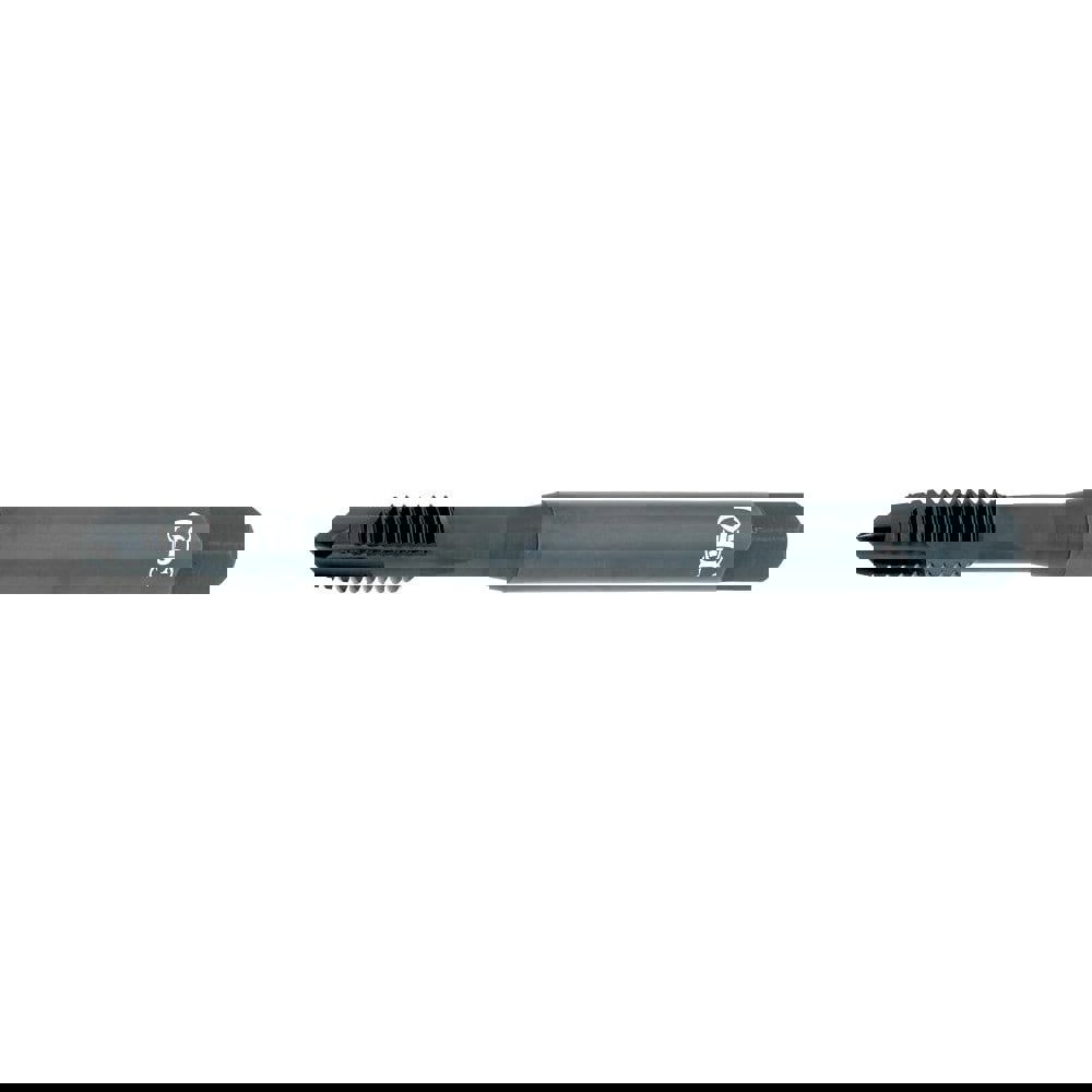 Spiral Point Tap: 7/16-20 UNF, 3 Flutes, Plug Chamfer, 2B Class of Fit, HSS-E Vanadium, Steam Oxide Coated