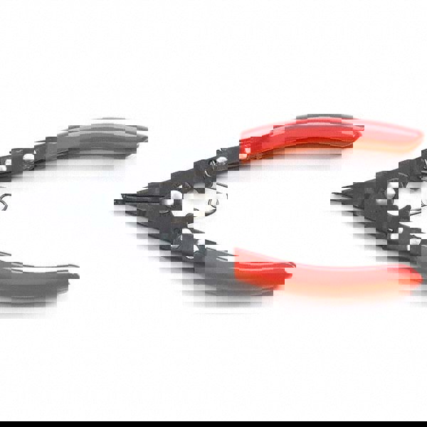 Retaining Ring Pliers; Type: Lock Ring Pliers ; Tip Angle: 0 ; Overall Length (mm): 6.00 ; Tip Type: Fixed ; Handle Type: Dipped ; Body Material: Steel