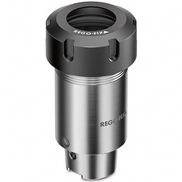 Collet Chuck: 2 to 20 mm Capacity, ER Collet, Hollow Taper Shank