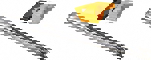 Replaceable-Tip Drill: 10 to 10.49 mm Dia, 84 mm Max Depth, 11.11 mm Straight-Cylindrical Shank