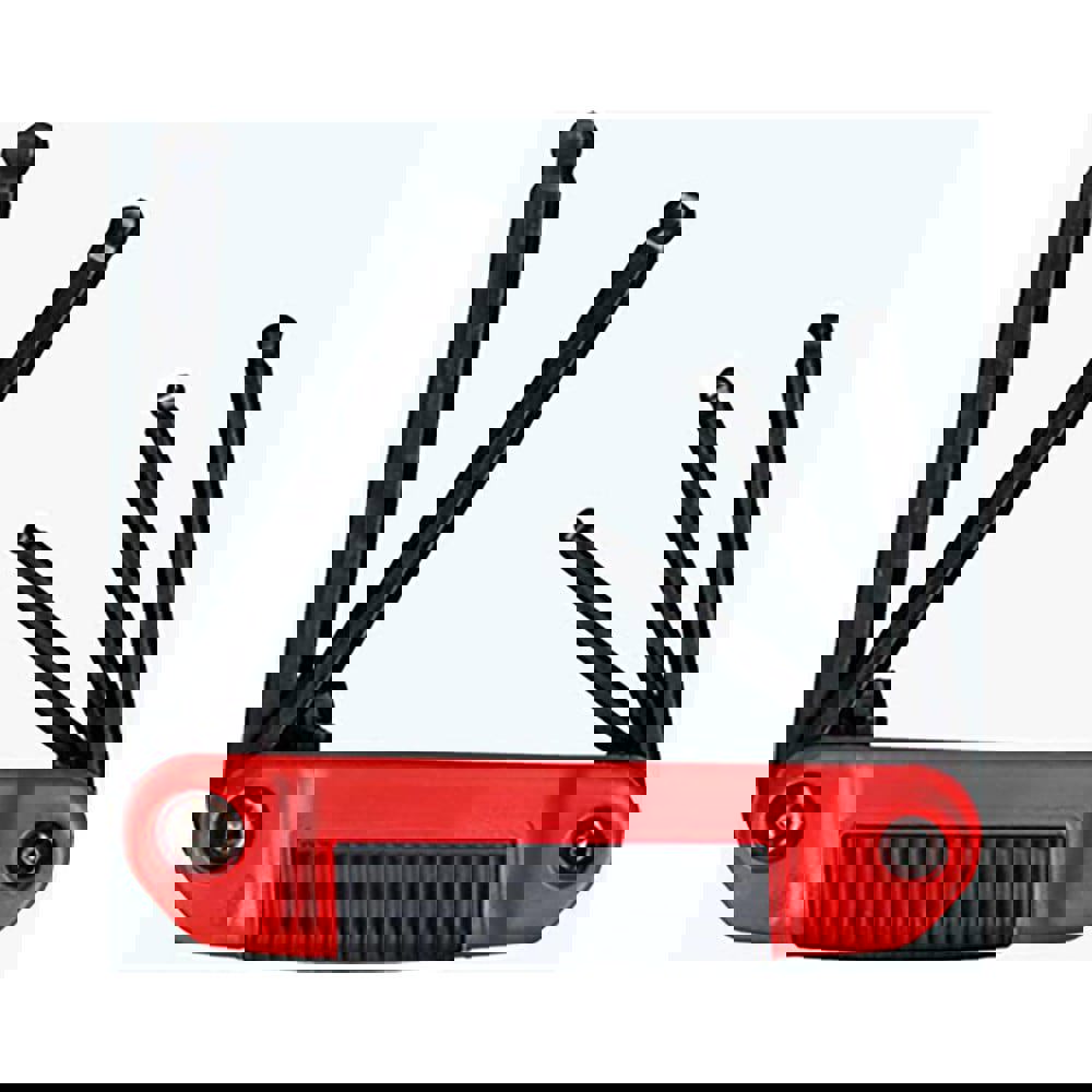 5 Piece Fold-Up Ball End Hex Key Set