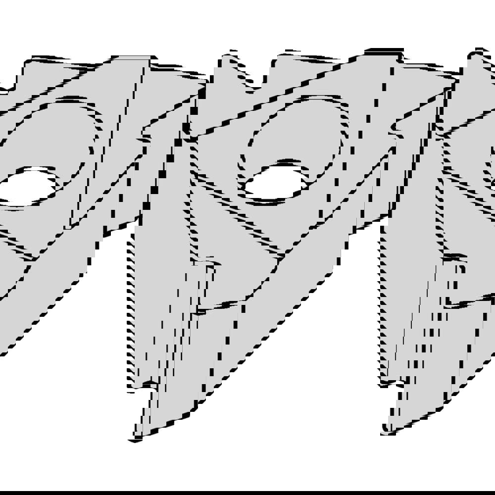 Laydown Threading Insert: 44315901 PN120, Carbide
