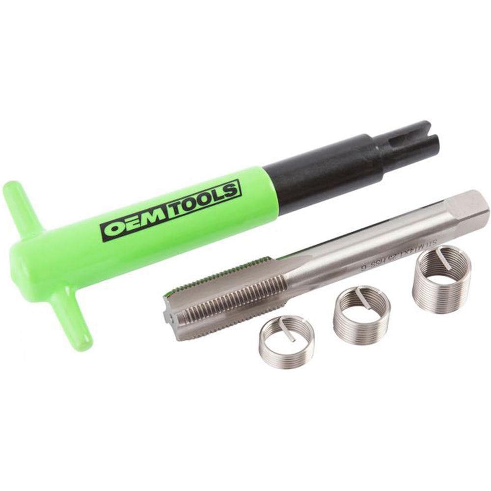 Thread Repair Kits; Kit Type: Spark Plug ; Insert Thread Size (mm): M14x1.25 ; Includes Drill: No ; Includes Tap: Yes ; Includes Installation Tool: No ; Includes Tang Removal Tool: Yes