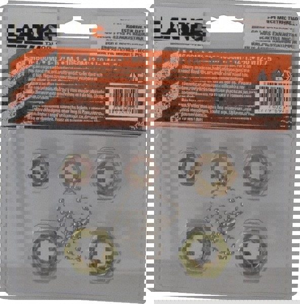 M6x1.00 to M12x1.75 Metric Coarse, Metric Fine, Hex Die Set