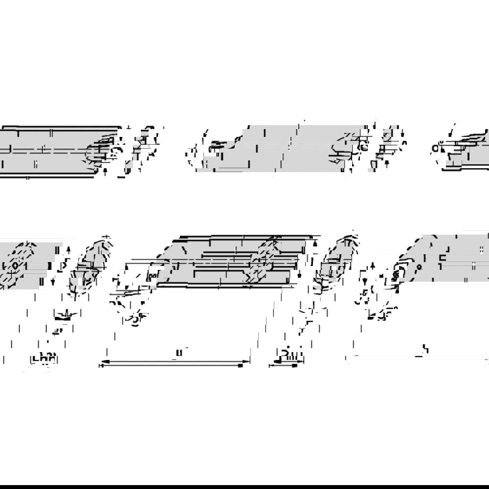 Indexable Boring Bar: E10SSCLCR3, 19.56 mm Min Bore Dia, Right Hand Cut, 5/8