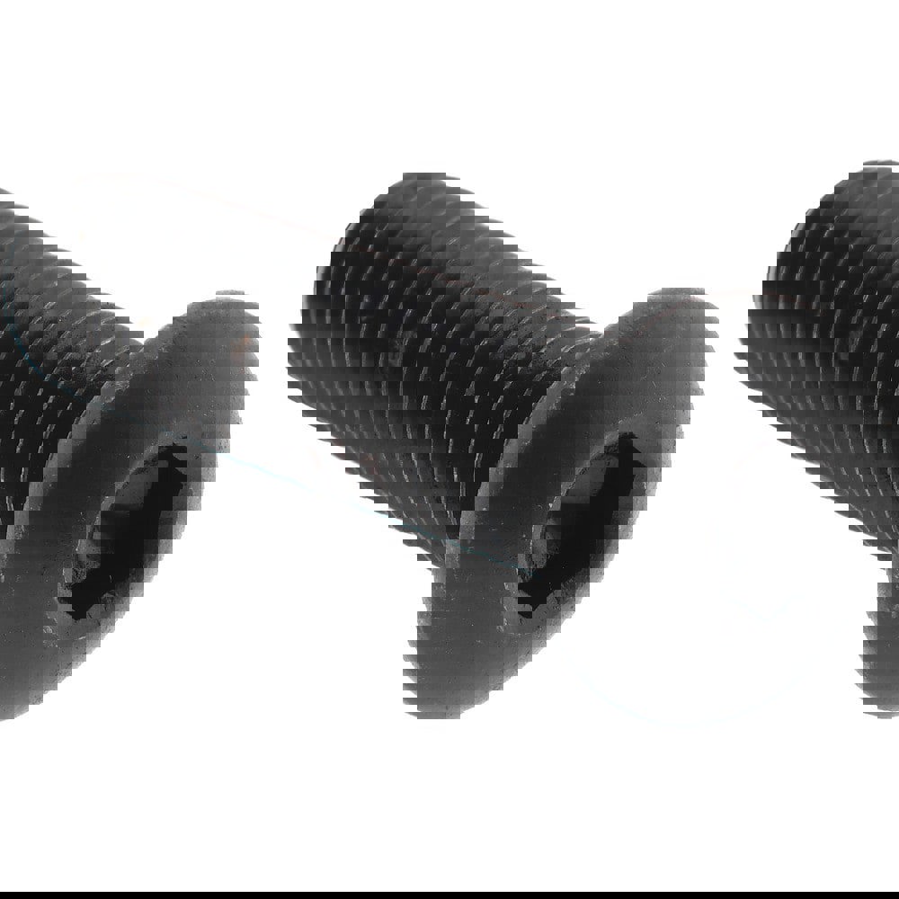 Button Socket Cap Screw: 1/4-20 x 1, Alloy Steel, Black Oxide Coated