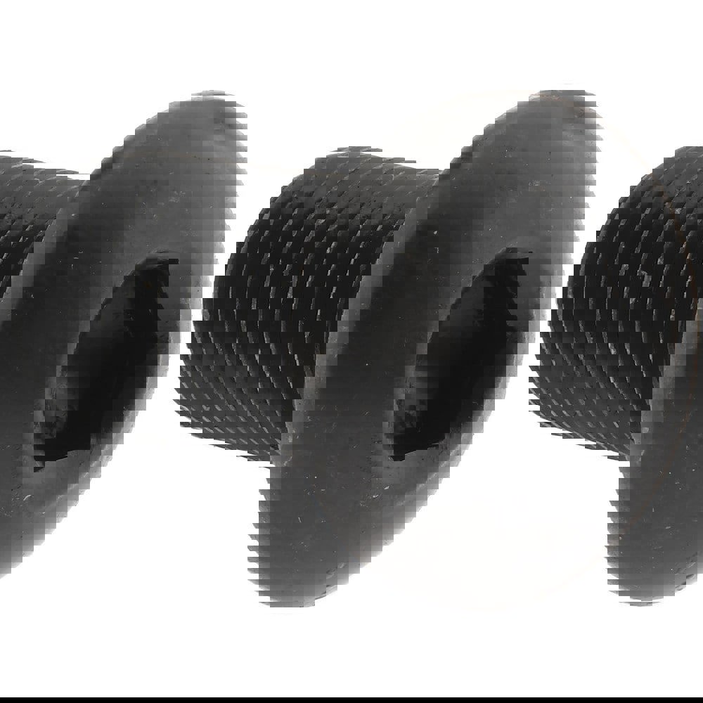 Button Socket Cap Screw: 1/4-28 x 1/2, Alloy Steel, Black Oxide Coated