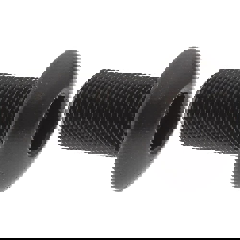 Button Socket Cap Screw: 1/4-28 x 5/8, Alloy Steel, Black Oxide Coated