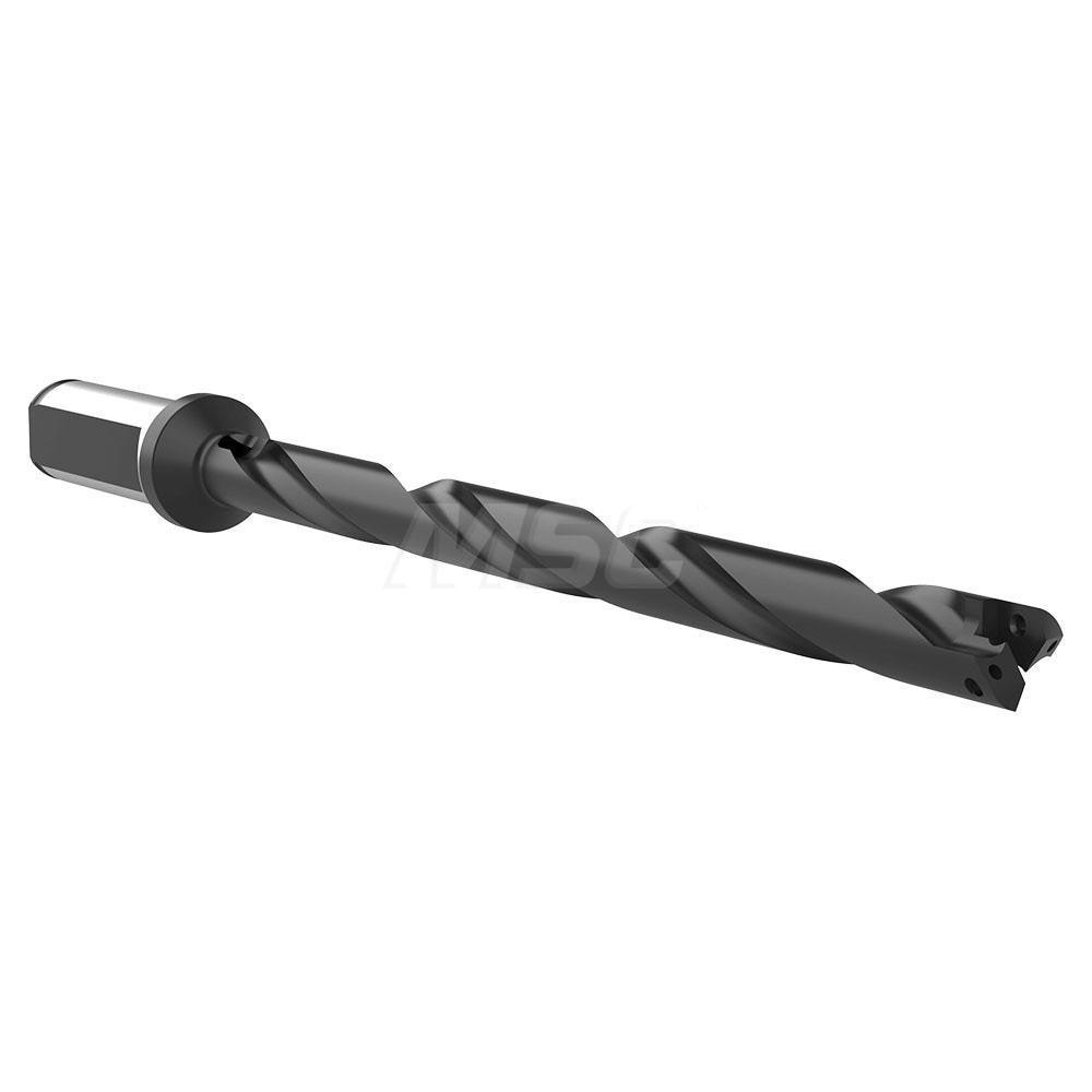 Indexable Spade Drill: 13 to 17.5 mm Dia, 177.8 mm Max Depth, Helical Flute