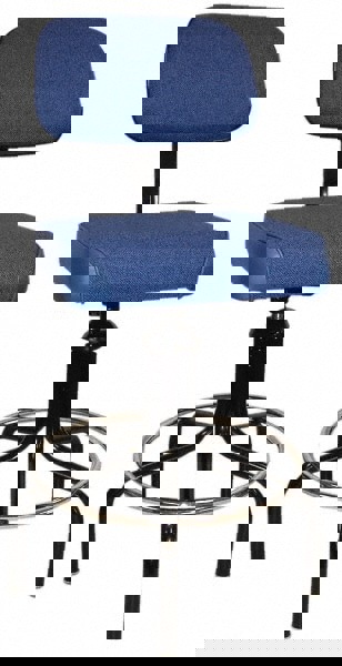 Task Chair: Cloth, Adjustable Height, 24 to 29