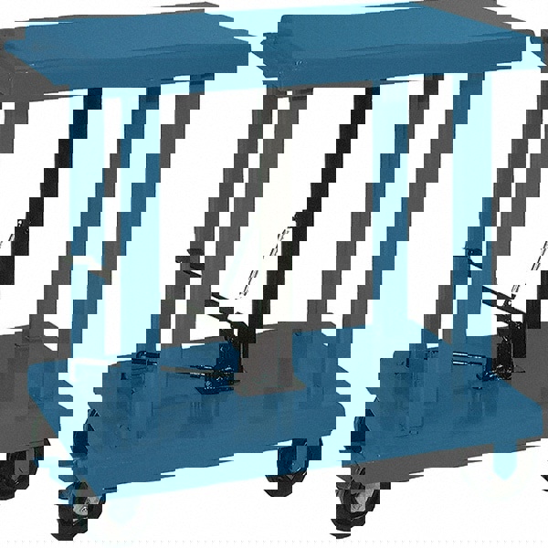 2,000 Lb Capacity Manual Hydraulic Post Lift Table