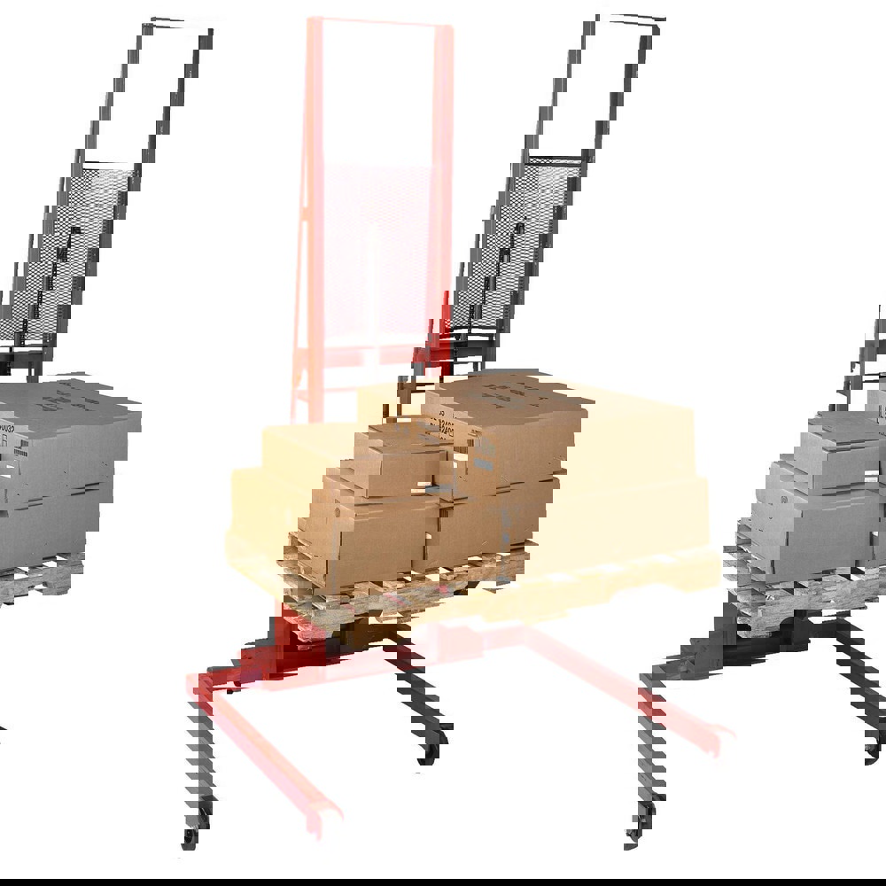 Manually Operated Lifts; Lift Type: Steel Stacker Lift ; Type: Stacker ; Load Capacity: 100lb ; Load Capacity (Lb. - 3 Decimals): 100.000 ; Invertible Forks: No ; Maximum Working Height: 54