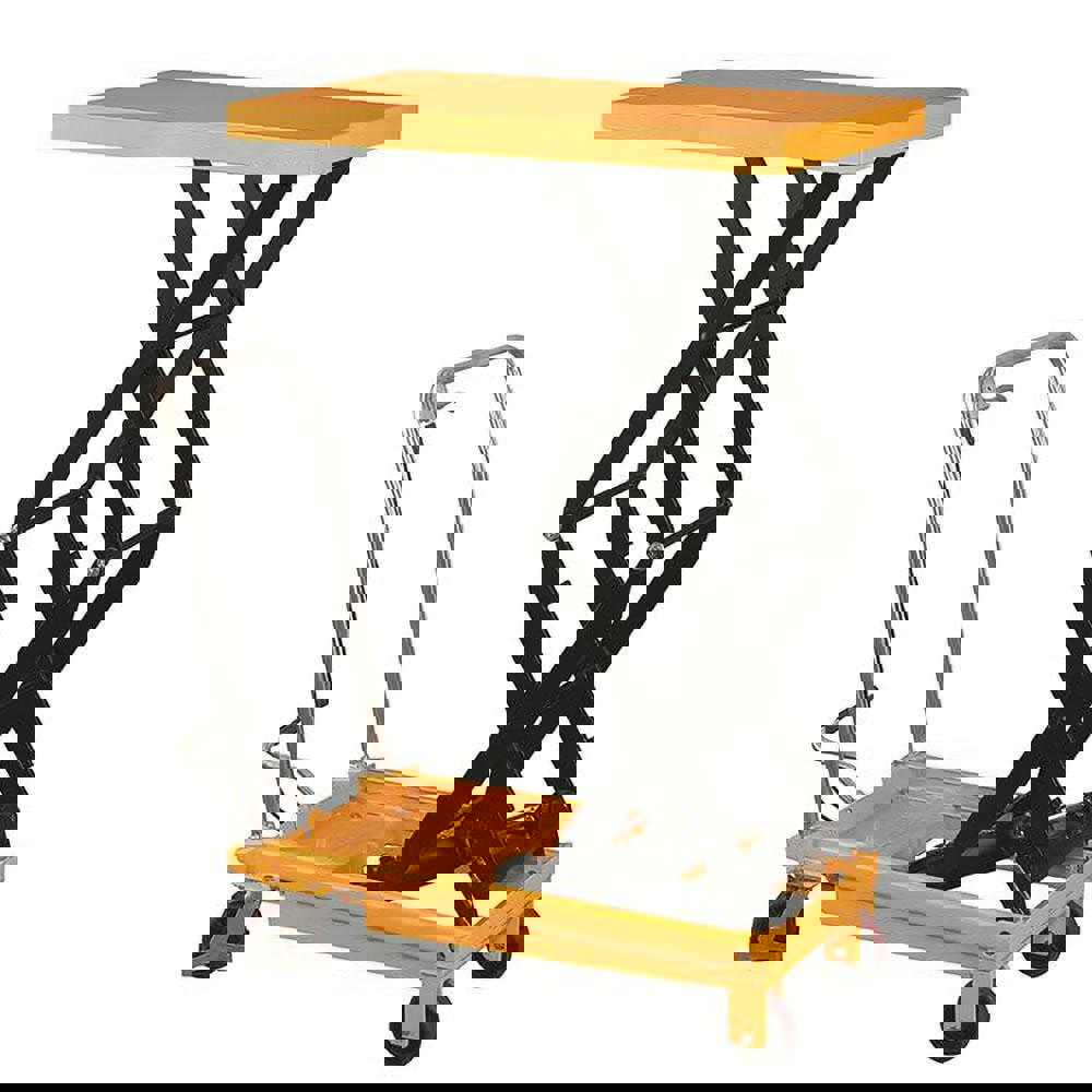 Mobile Air Lift Table: 770 lb Capacity, 14