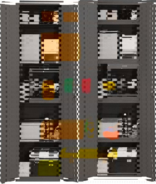 Locking Steel Storage Cabinet: 36