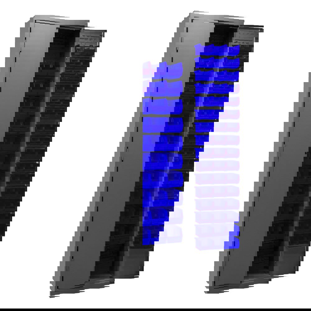 Bin Flush Door Lockable Storage & Welded Steel Storage Cabinet: 36