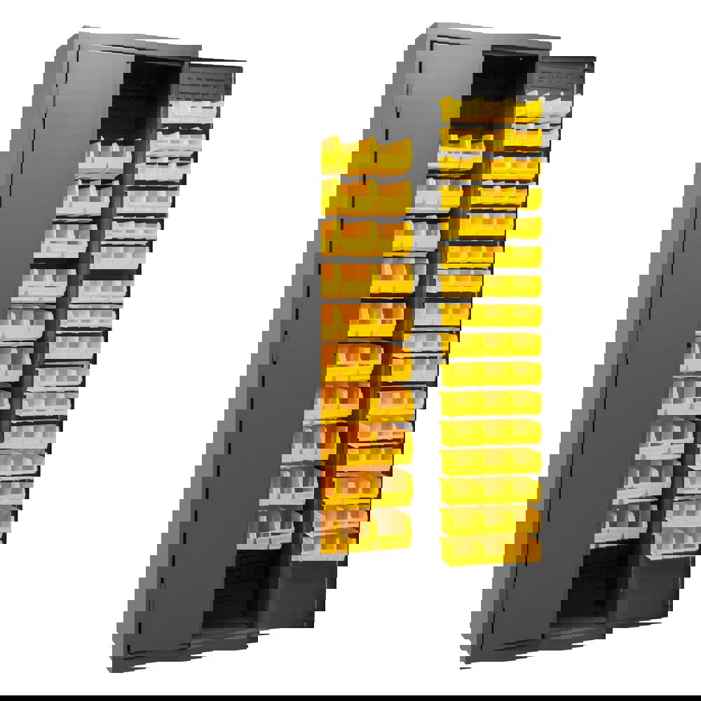 Bin Flush Door Lockable Storage & Welded Steel Storage Cabinet: 36