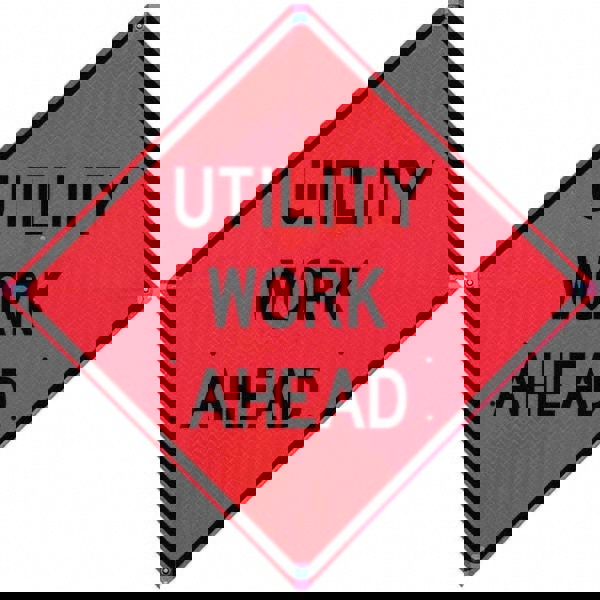 Road Construction Sign: Square, 