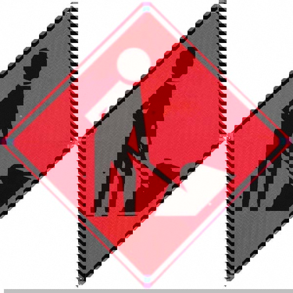 Road Construction Sign: Square, 