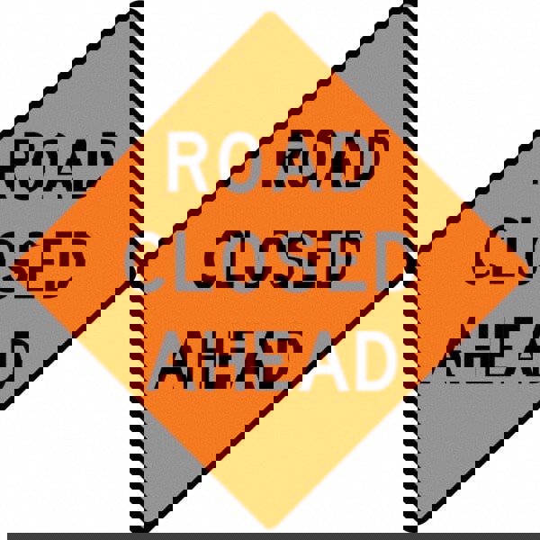 Road Construction Sign: Square, 