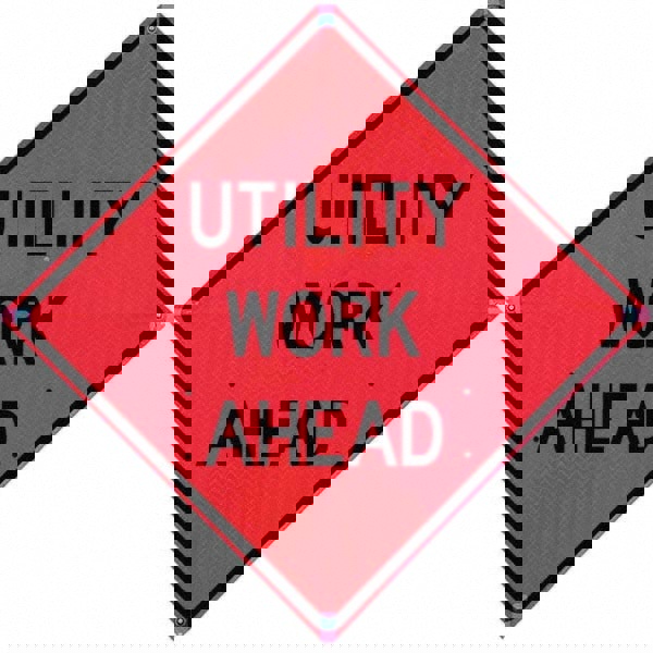 Road Construction Sign: Square, 