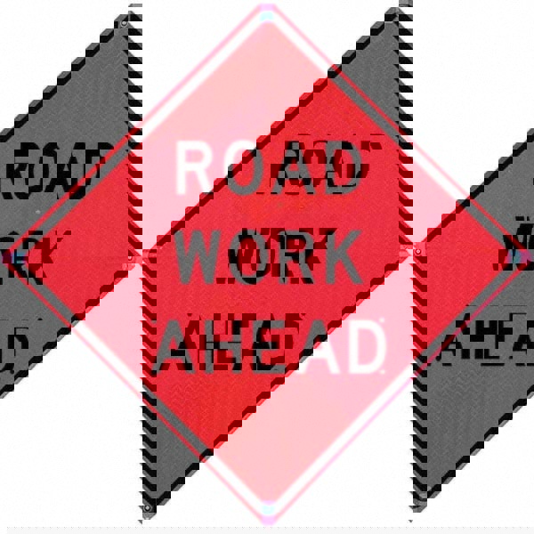 Road Construction Sign: Square, 