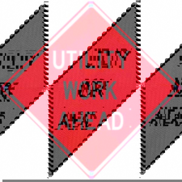 Road Construction Sign: Square, 