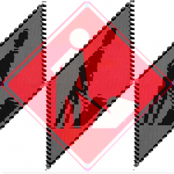 Road Construction Sign: Square, 