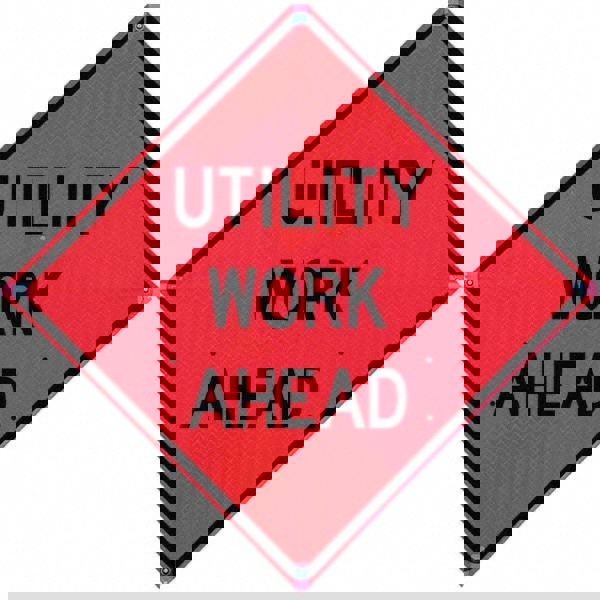 Road Construction Sign: Square, 