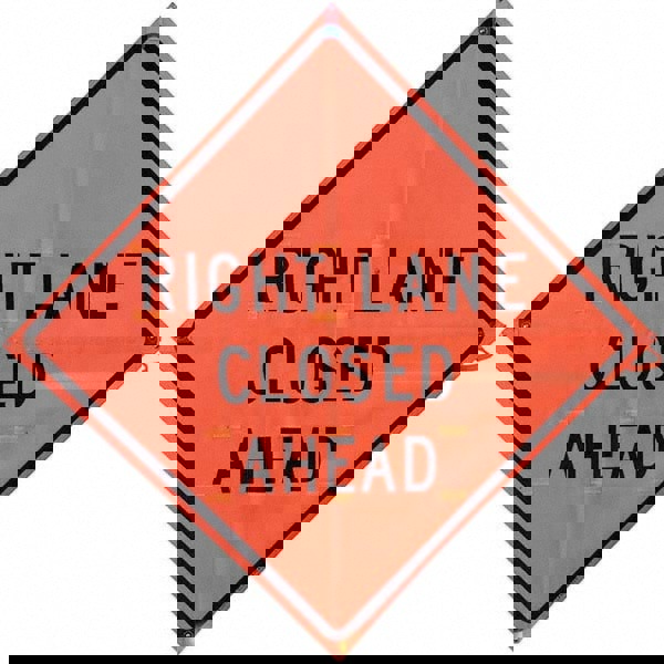 Road Construction Sign: Square, 