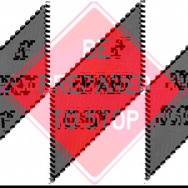 Road Construction Sign: Square, 