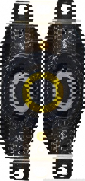 125 VAC, 30 Amp, L5-30R NEMA, Self Grounding Receptacle