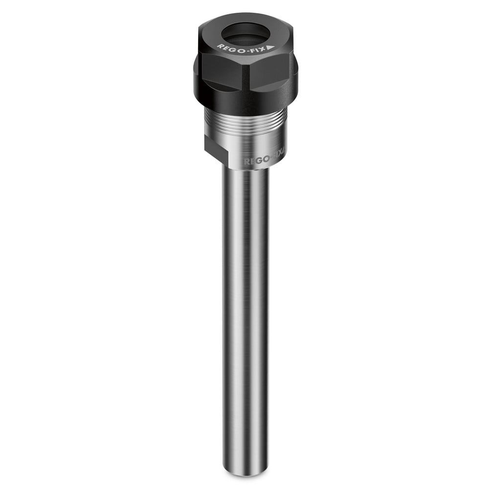 Collet Chuck: 1 to 13 mm Capacity, ER Collet, Straight Shank