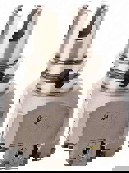 Modular Lathe Adapter/Mount: Left Hand Cut, KM63UT Modular Connection