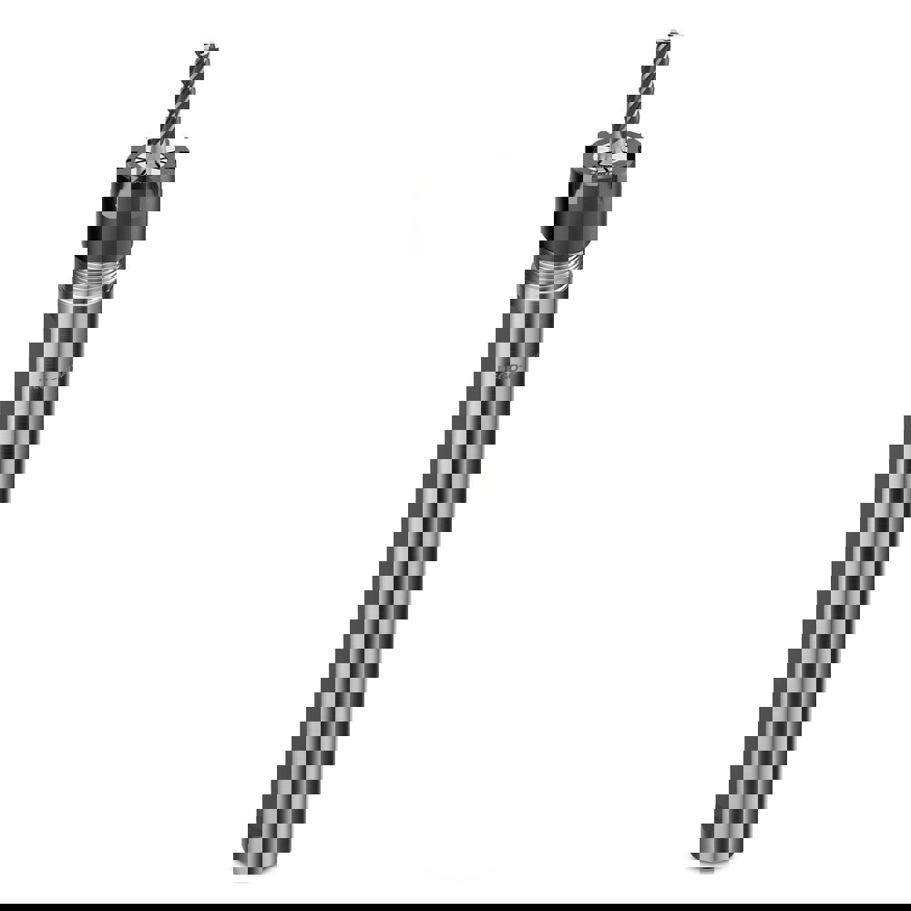Collet Chuck: 0.5 to 7 mm Capacity, ER Collet, 16 mm Shank Dia, Straight Shank