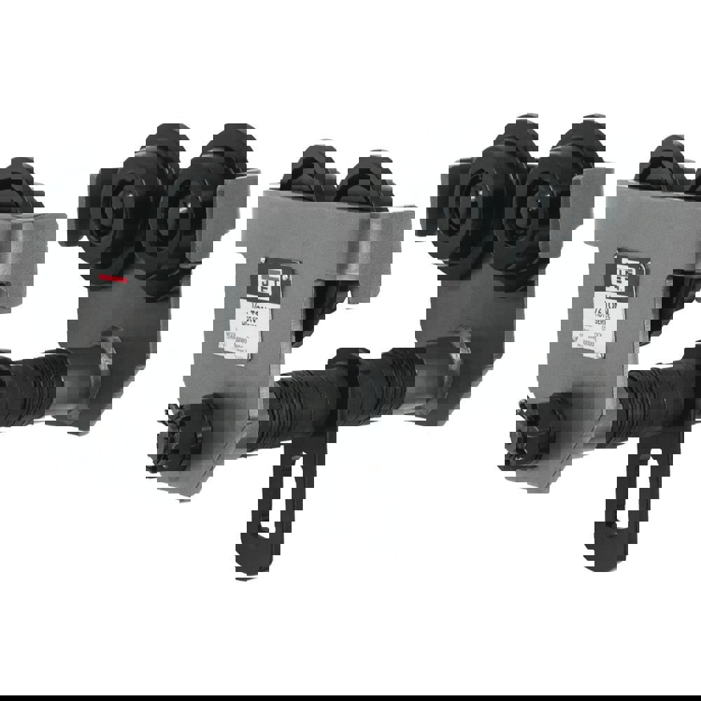 Trolleys; Flange Width (Inch): 2-1/2 - 8; Maximum I-beam Height: 24.50 in; Minimum I-beam Height: 3 in; Wheel Material: Steel; Standards: ANSI/ASME B30.11; ANSI/ASME B30.17; Finish: Powder Coated; Includes: Spacer Washer