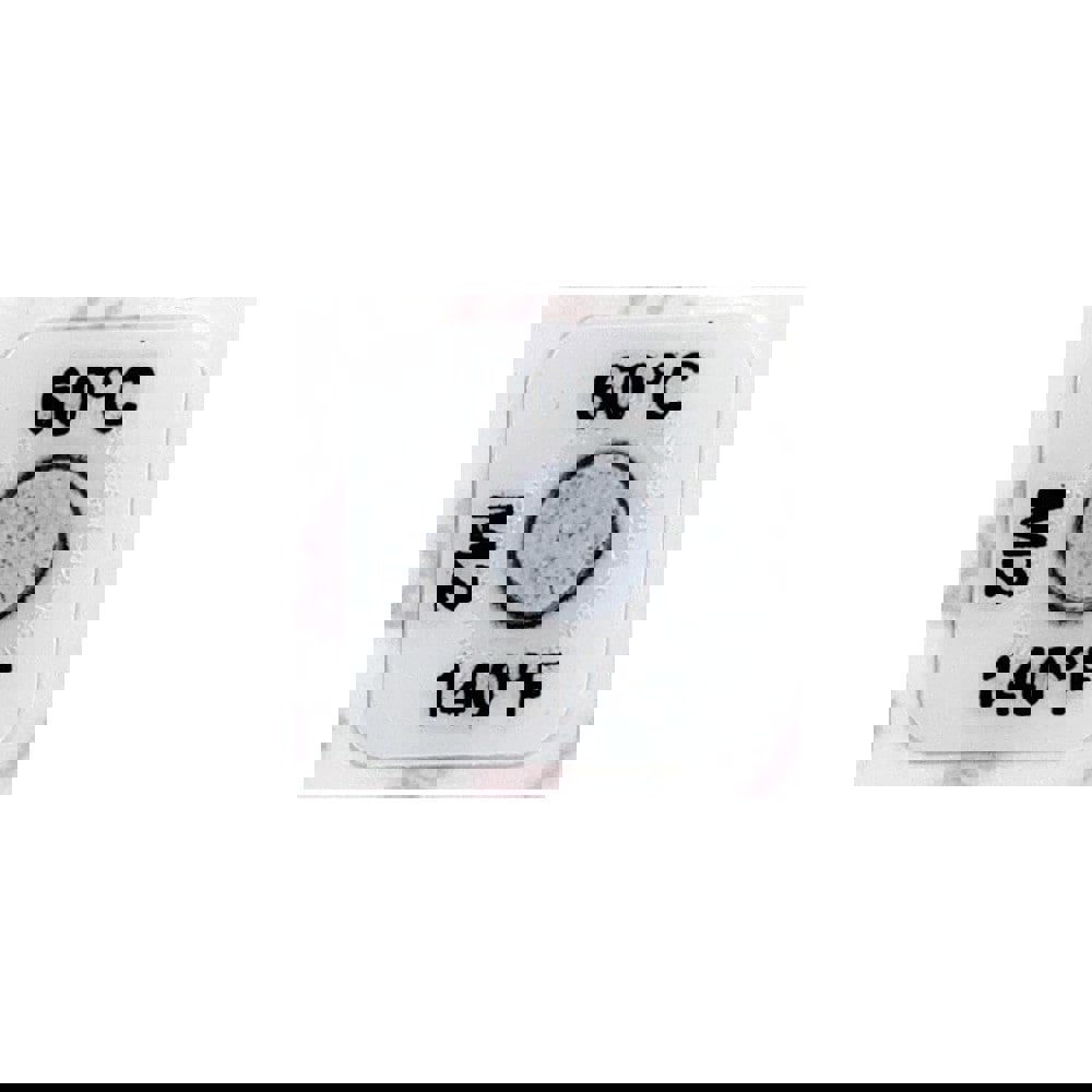 60&deg;C Temp Indicating Label