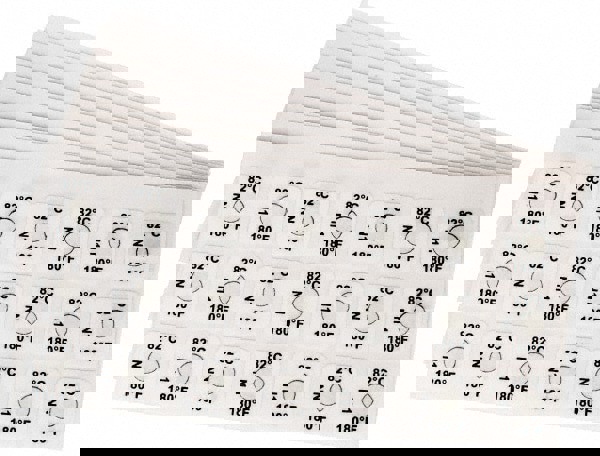 82&deg;C Temp Indicating Label