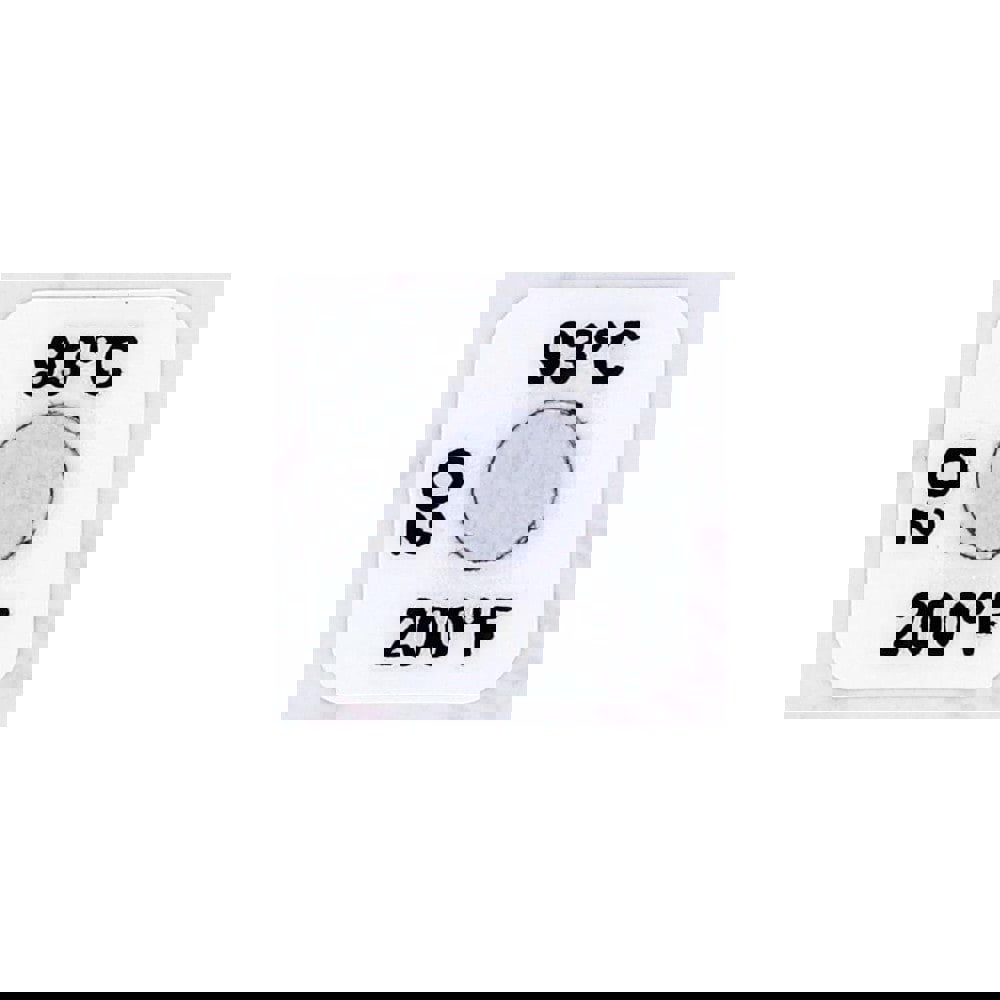 93&deg;C Temp Indicating Label