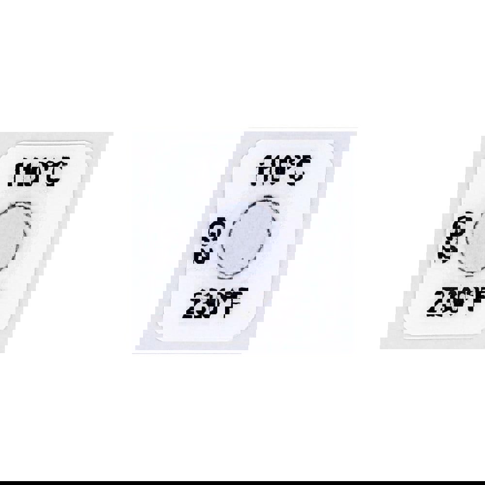 110&deg;C Temp Indicating Label