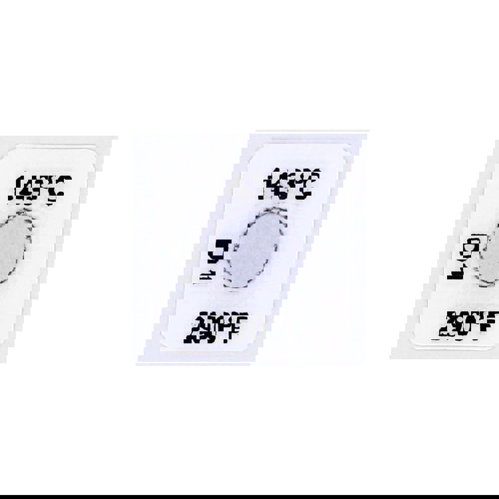 143&deg;C Temp Indicating Label