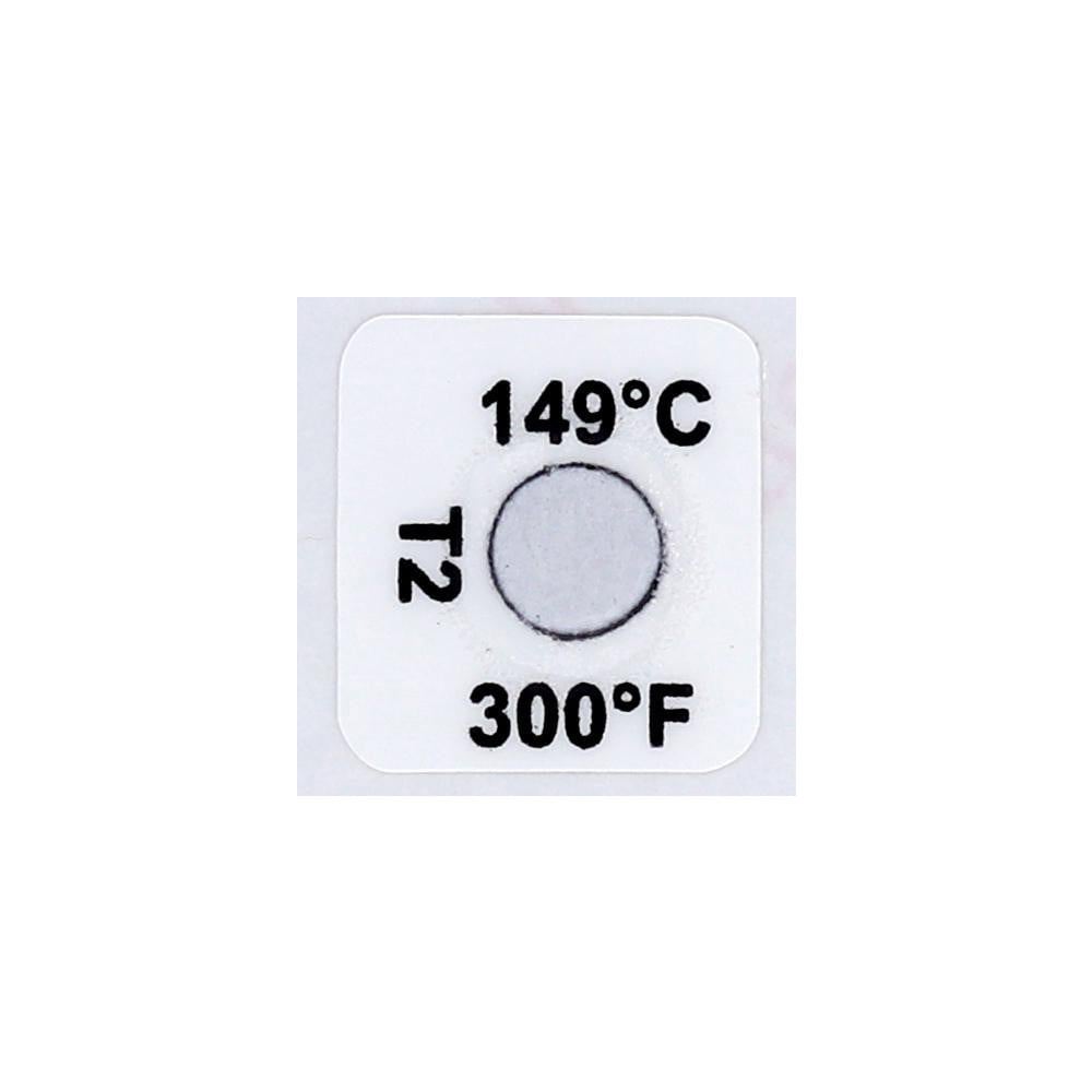 149&deg;C Temp Indicating Label
