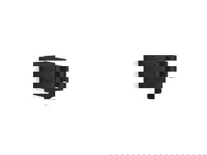 Hand Shower Holder in Matte Black