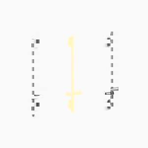 31-15/16 in. Shower Rail in Vibrant Brushed Moderne Brass