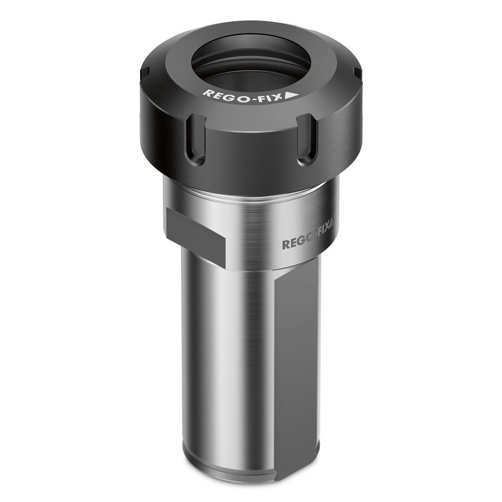 Collet Chuck: 1 to 16 mm Capacity, ER Collet, 32 mm Shank Dia, Straight Shank