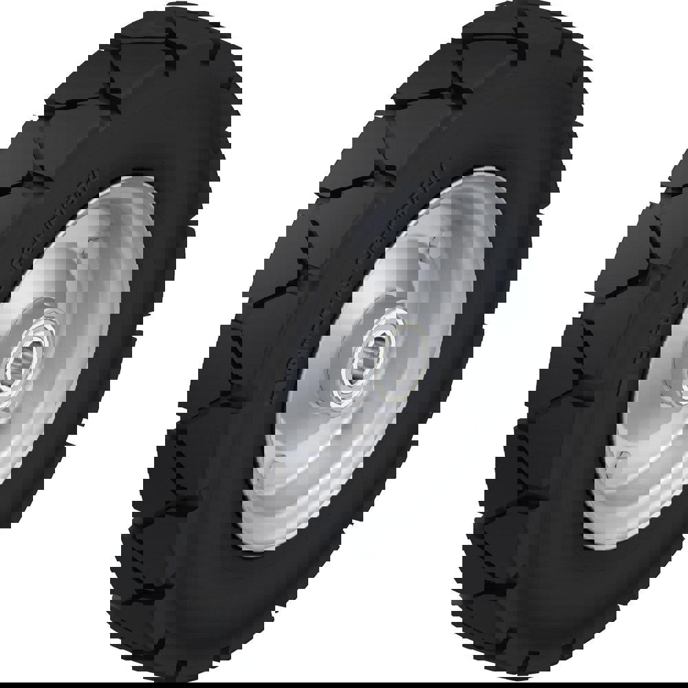 Caster Wheels; Wheel Type: Rigid; Swivel ; Wheel Diameter (Inch): 15-15/16 ; Bearing Type: Ball ; Wheel Width (Inch): 4-1/8 ; Wheel Core Material: Steel ; Wheel Material: Rubber