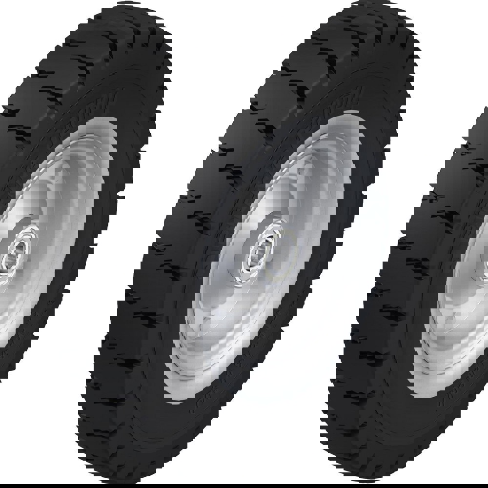 Caster Wheels; Wheel Type: Rigid; Swivel ; Wheel Diameter (Inch): 17-15/16 ; Bearing Type: Ball ; Wheel Width (Inch): 4-3/4 ; Wheel Core Material: Steel ; Wheel Material: Rubber