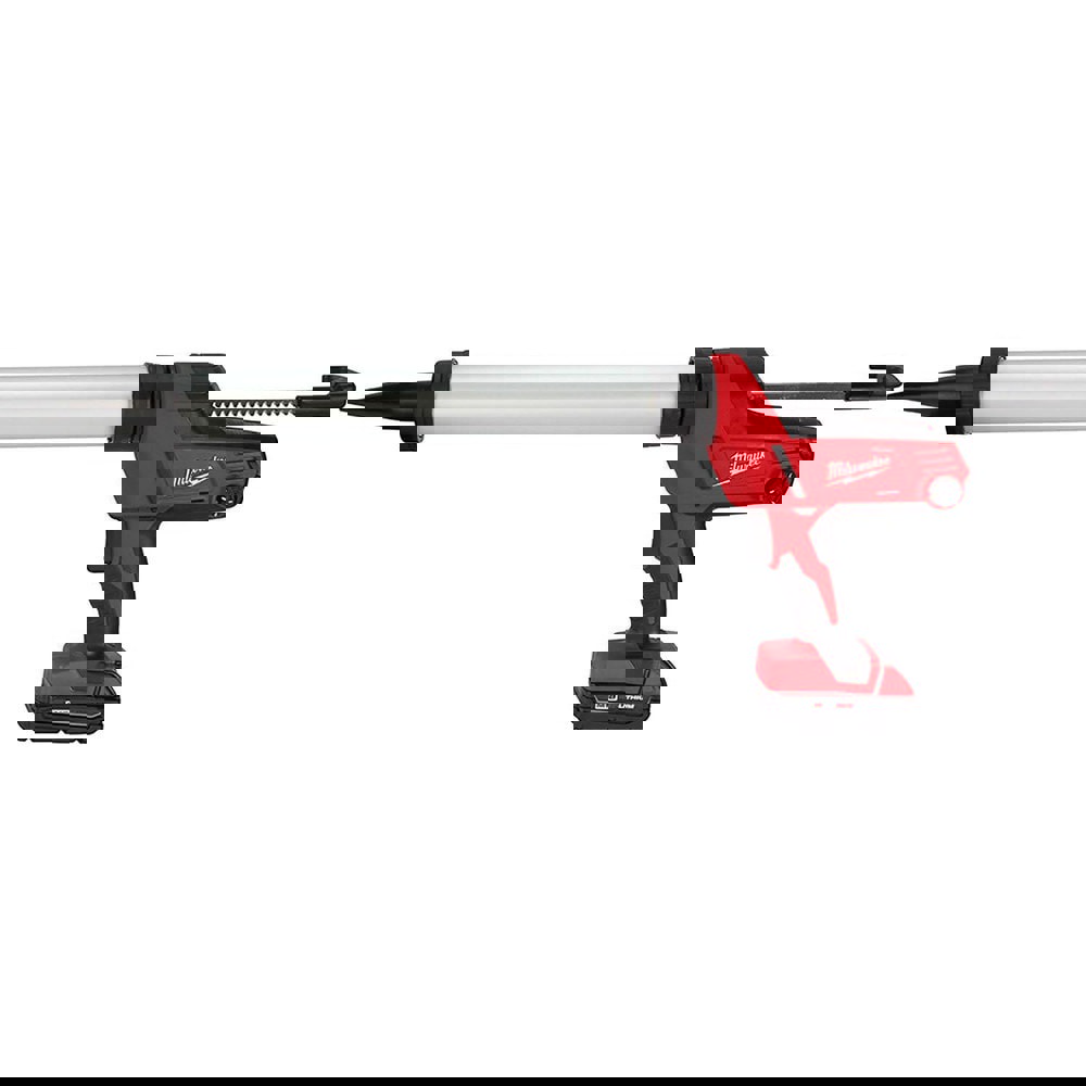 Cordless Caulk & Adhesive Gun: 20 oz, Full Barrel Frame