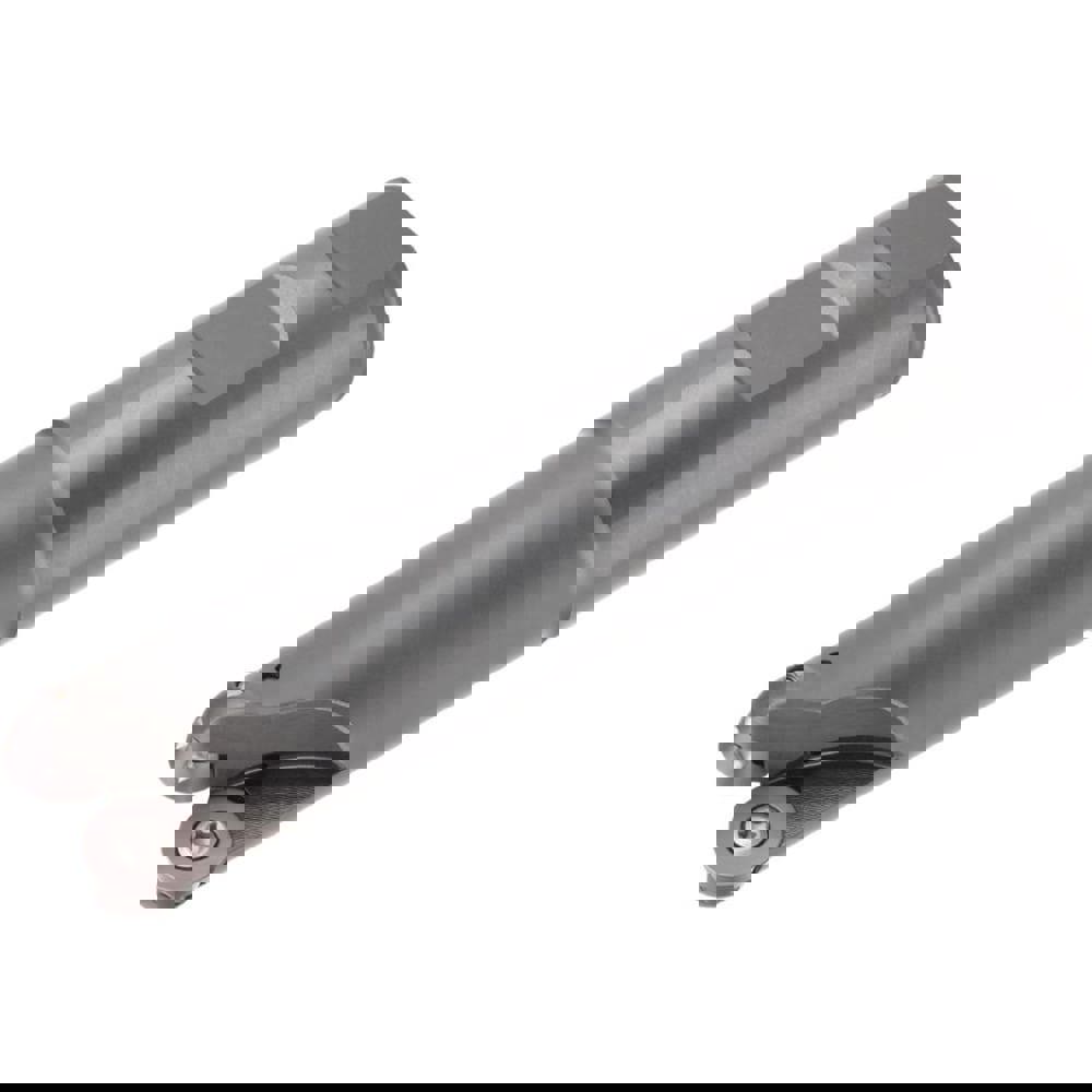 Indexable Copy End Mills; Minimum Cutting Diameter (Decimal Inch): 0.7788 ; Maximum Cutting Diameter (Inch): 1-1/4 ; Maximum Depth of Cut (Decimal Inch): 0.2362 ; Toolholder Style: M100 ; Shank Type: Weldon ; Shank Diameter: 1.2500