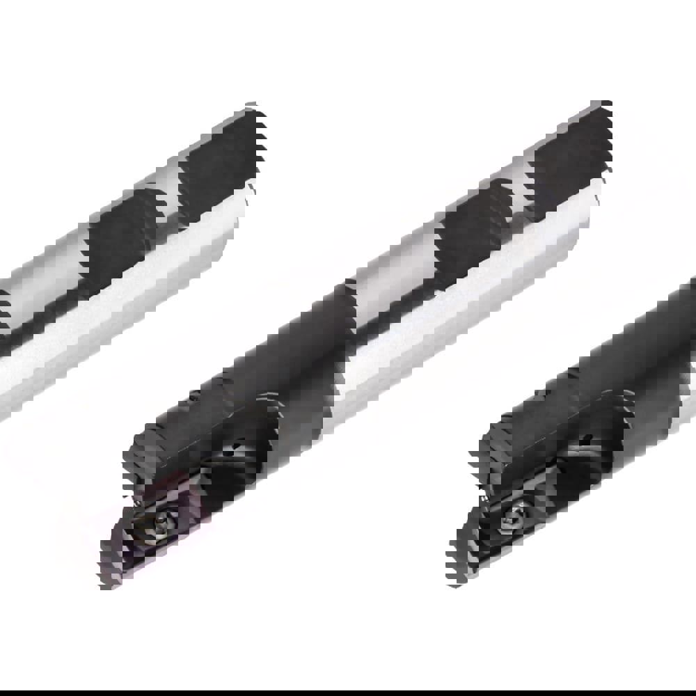 Indexable Square-Shoulder End Mills; Maximum Depth of Cut (Decimal Inch): 0.5500 ; Cutter Style: M680 ; Shank Type: Weldon Flat ; Shank Diameter (Decimal Inch): 1.0000 ; Shank Diameter (Inch): 1 ; Insert Holding Method: Screw